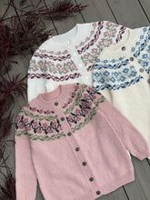 Load image into Gallery viewer, Sofia jakke, barn. Norsk strikkeoppskrift