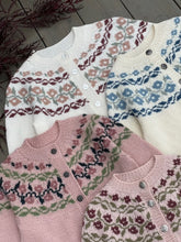 Load image into Gallery viewer, Sofia jakke, barn. Norsk strikkeoppskrift