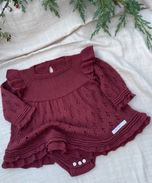 becharmed kjolebody, norsk strikkeoppskrift