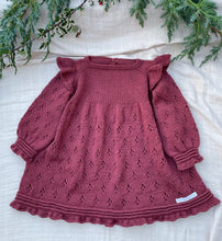 Load image into Gallery viewer, becharmed volangkjole, norsk strikkeoppskrift